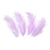 Konfetti piórka długie 50 szt. - fioletowe
