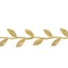 Wstążka girlanda listki złote 300cm