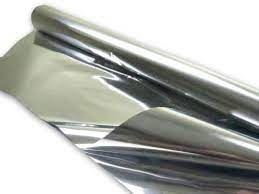 Folia celofan arkusz 70x100 cm. srebrny 50 szt.