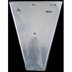 Folia do kwiatów gruba 70x55x15  100 szt.