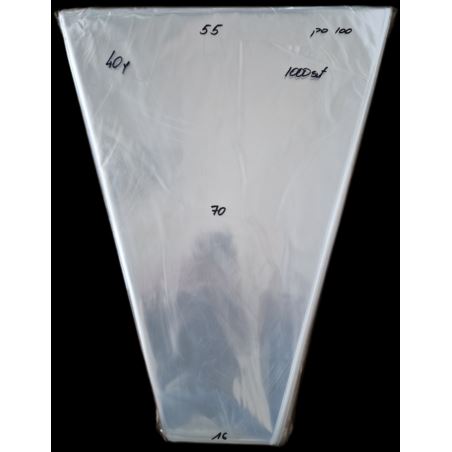 Folia do kwiatów gruba 70x55x15  100 szt.