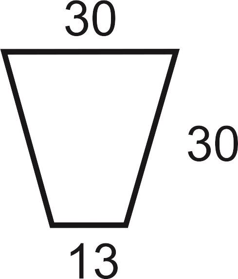Folia 30x30x13 do kwiatów gruba 100 szt.