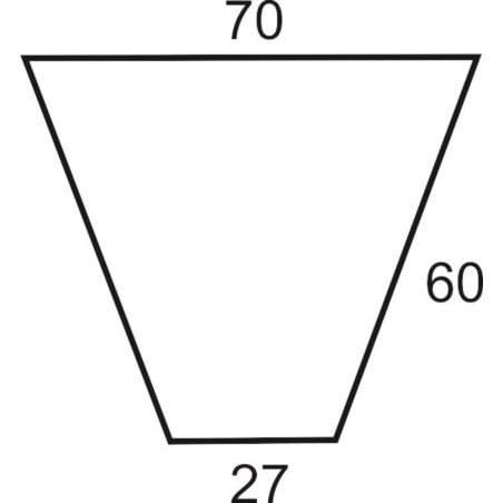 Folia do kwiatów Cast Perfor 60x70x27  100 szt.