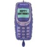 Balon foliowy Grabo telefon Happy Birthday