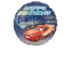 Balon foliowy "Cars - Happy Birthday" 43 cm 1 szt.