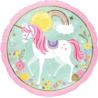 Balon foliowy Magiczny jednorożec holo 45 cm