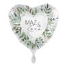 Balon foliowy serce Mąż i Żona 43cm
