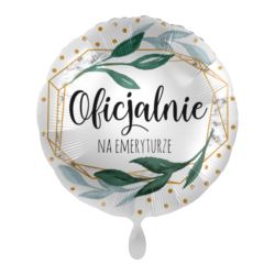 Balon foliowy Oficjalnie na emeryturze 43cm