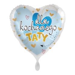 Balon foliowy 18" 43cm na Dzień Ojca