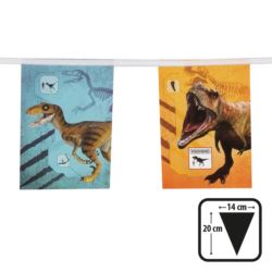 Papierowa girlanda Dinozaur T-Rex 3 m