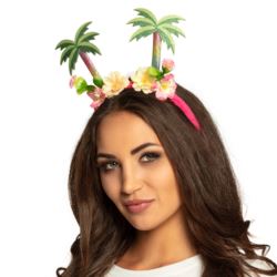 Opaska hawajska z palmami Aloha