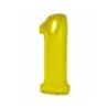 Balon foliowy Smart, Cyfra 1, złota, 76 cm