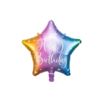 Balon foliowy Happy Birthday, 40cm, mix