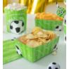 Pudełko na chipsy Football 6x15cm 3szt.