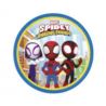 Talerzyki papierowe Spidey 23cm, 8szt.