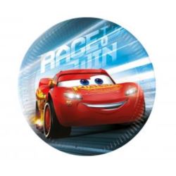 Talerzyki papierowe Cars 3, next generation, 20...