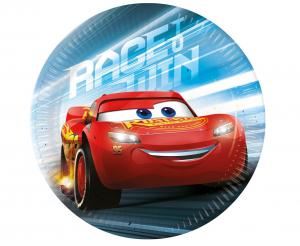 Talerzyki papierowe Cars 3, next generation, 20...