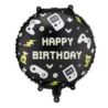 Balon foliowy pastylka ''Happy Birthday'', PAD