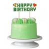 Dekoracja na tort Game On - Happy birthday