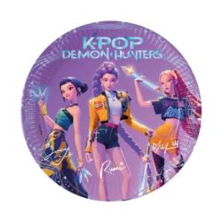 Talerzyki papierowe K-POP DEMON HUNTERS (FSC) 2...