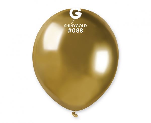 Balony AB50 shiny 5 cali - złote/ 100 szt.