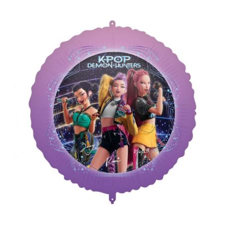 Balon foliowy K-POP DEMON HUNTERS, 46 cm