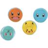 Piłeczki kauczukowe Pokemon 4 sztuki
