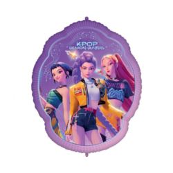 Balon foliowy K-POP DEMON HUNTERS 100x73 cm