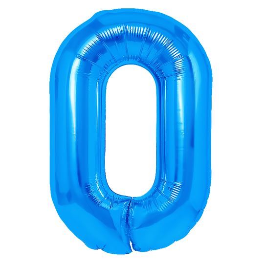 Balony foliowe ciemno niebieskie 100cm 0