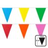 Girlanda flagi plastikowa wielokolorowa 6m
