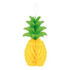 Dekoracja wisząca honeycomb Ananas 1 szt.