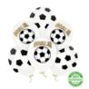 Balony biodegradowalne Football 12cali 6szt.