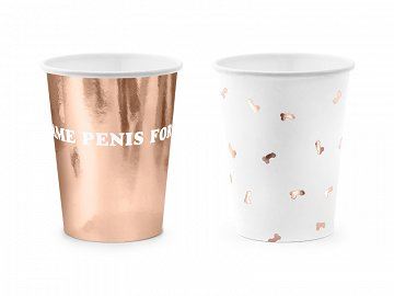 Kubeczki Same penis forever, mix, 220ml