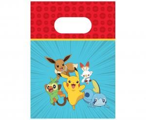 Torebki papierowe Pokemon, 4 szt.