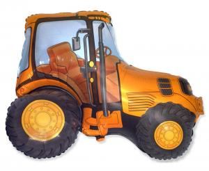 Balon foliowy 24" FX - Traktor (pomarańczowy)