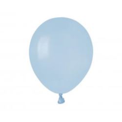 Balony Gemar 5", pastel pudrowe błękitne, 100szt.