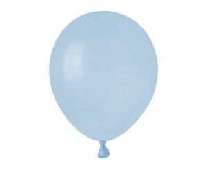Balony Gemar 5", pastel pudrowe błękitne, 100szt.