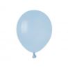 Balony Gemar 5", pastel pudrowe błękitne, 100szt.