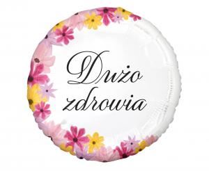 Balon foliowy Dużo zdrowia, 18"