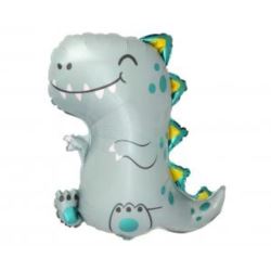 Balon foliowy 24" FX - Mały Dino - Rex, pakowany