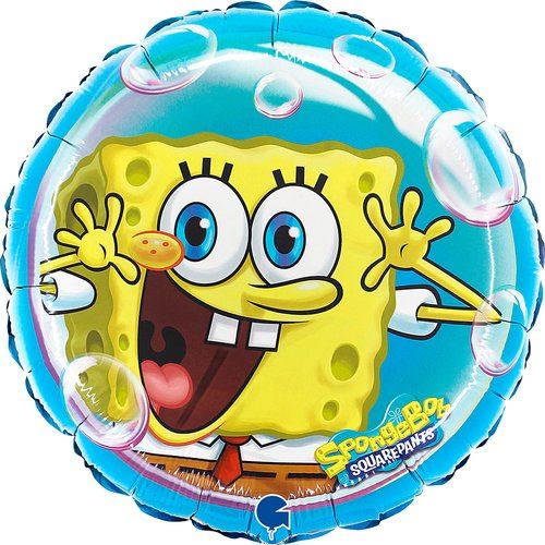 Balon foliowy Grabo 18'', Spongebob 43cm