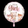 Balon foliowy Grabo 18'' Woodland It's A Girl