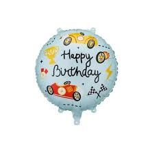 Balon foliowy pastylka ''Happy Birthday'', 35x35 c