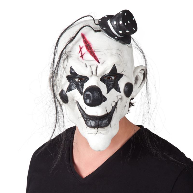 Maska lateksowa psycho klaun