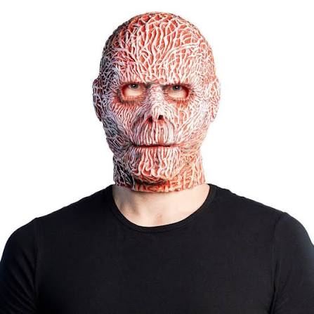 Maska lateksowa Red Creep