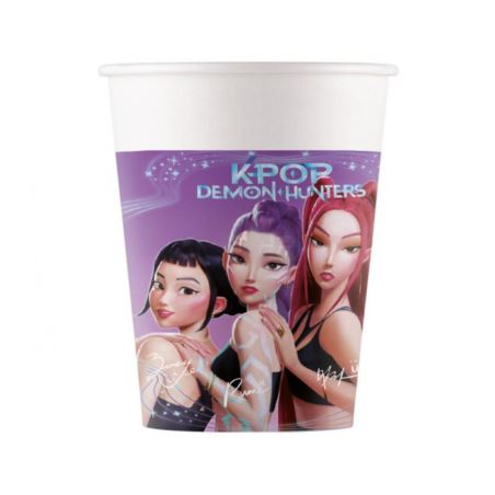 Kubeczki papierowe K-POP DEMON HUNTERS