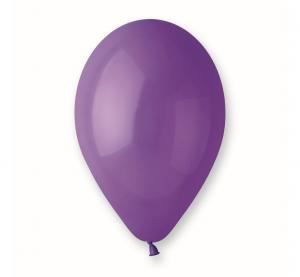 Balony G90 pastel 10" - fioletowe 08/ 100 szt.