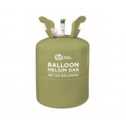 Butla z helem (jednorazowa) na 50 balonów rozm. 9