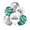 Balony Happy Birthday Dolary $$$ 12 cali 6 szt. ze