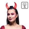 Halloween Tiara Diabelskie Rogi Led